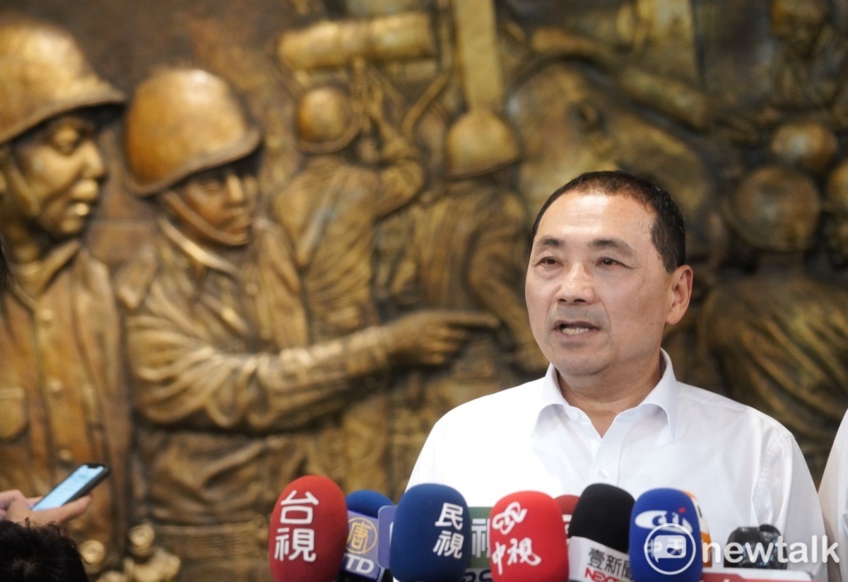 國民黨總統參選人侯友宜。 圖：張良一/攝(資料照)