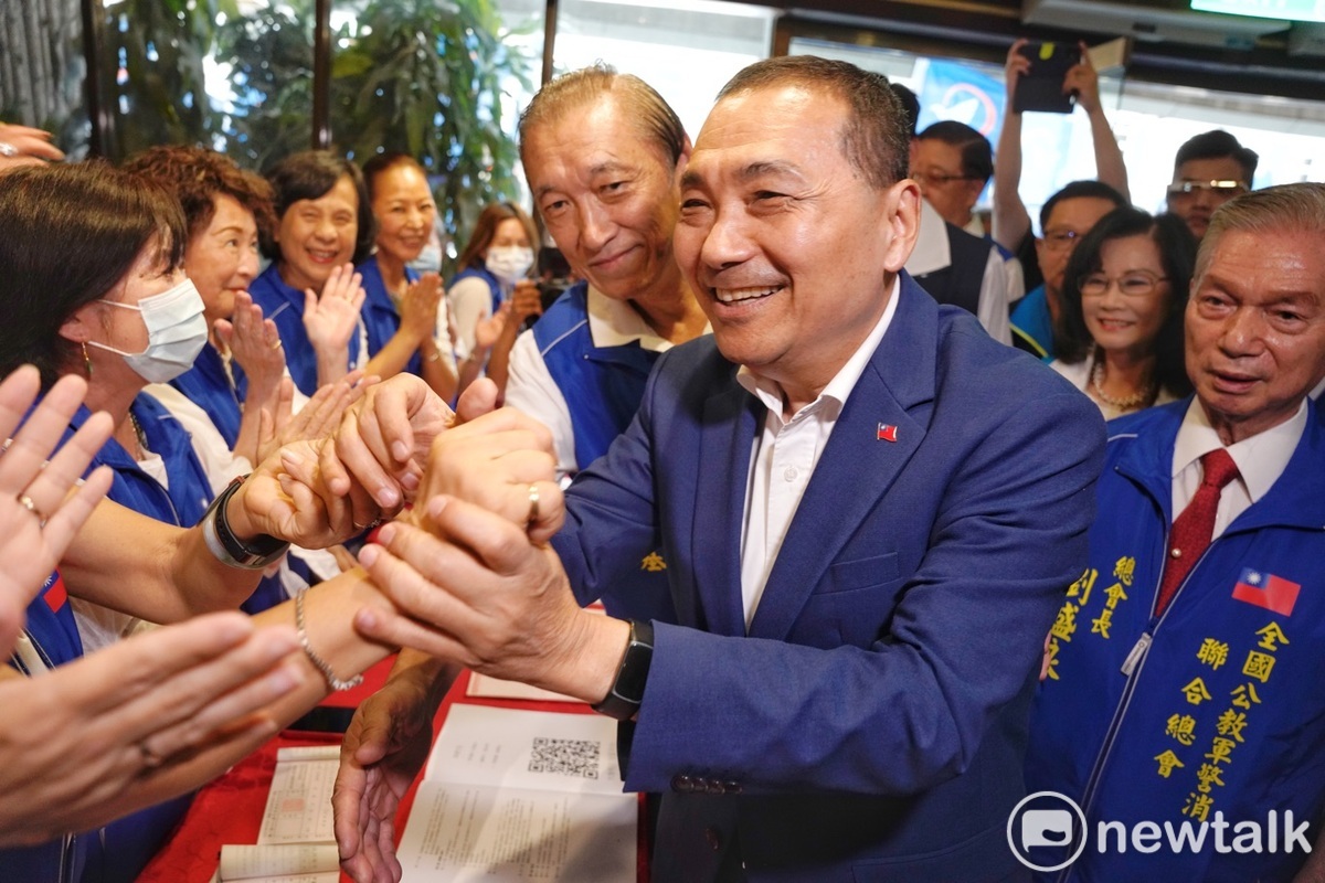 國民黨總統參選人侯友宜。 圖：張良一/攝（資料照）