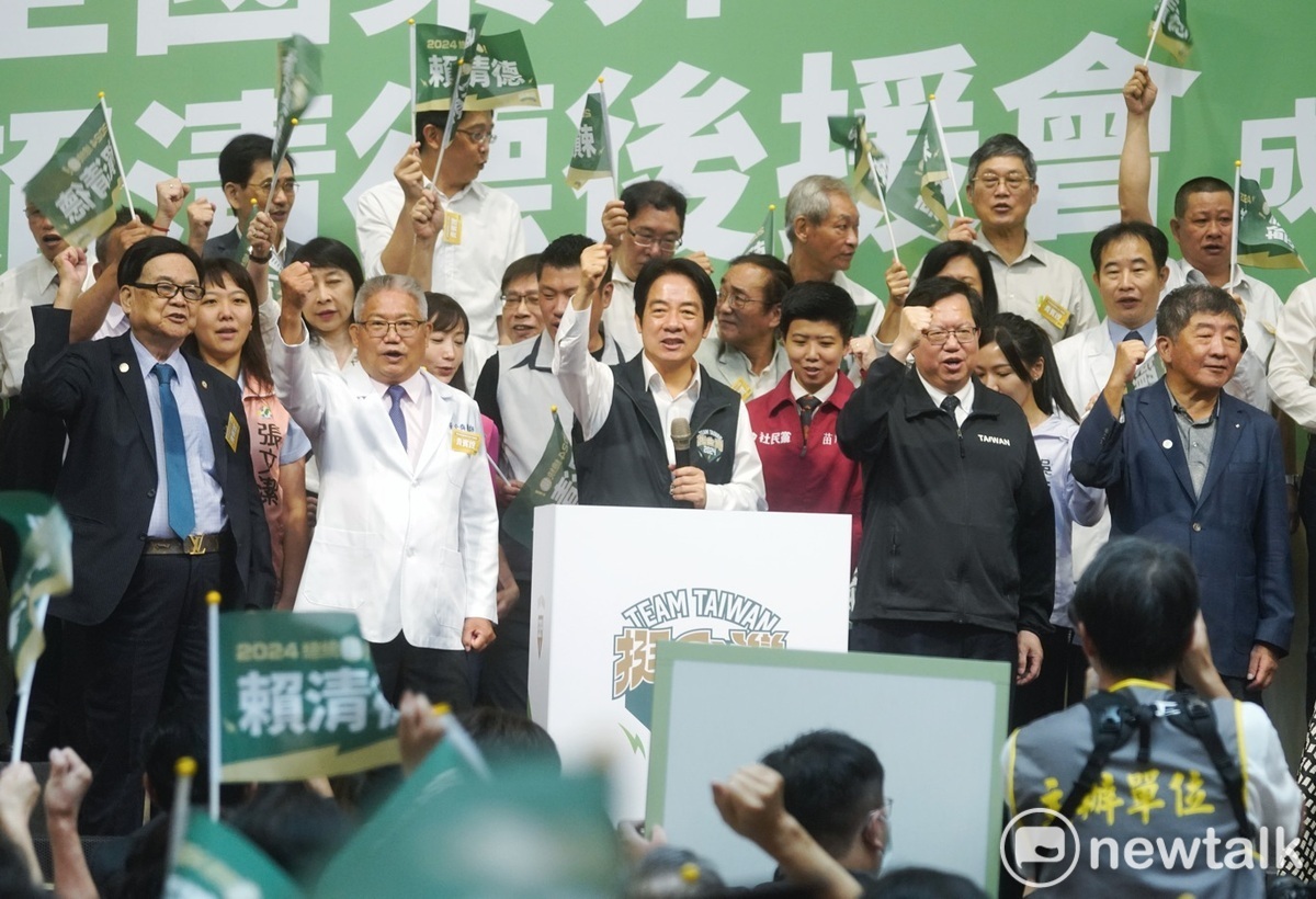 全國藥界賴清德後援會今上午舉行成立大會 圖：張良一/攝