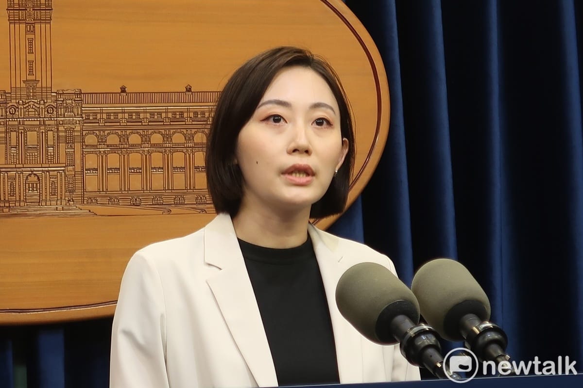 總統府發言人林聿禪。 圖：林朝億/攝（資料照）