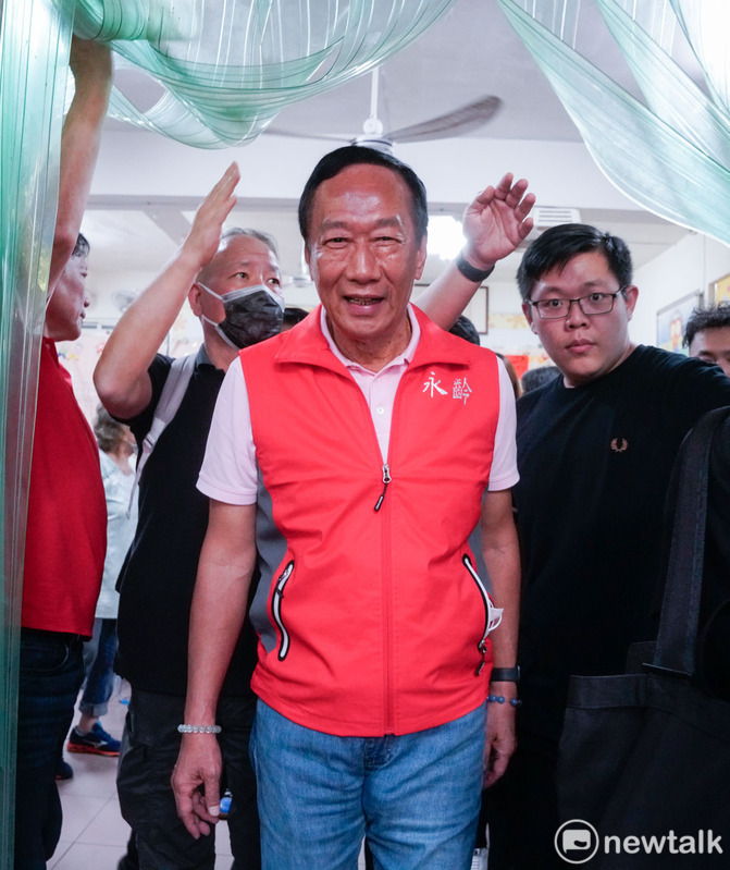 永齡基金會創辦人郭台銘。 圖：張良一/攝