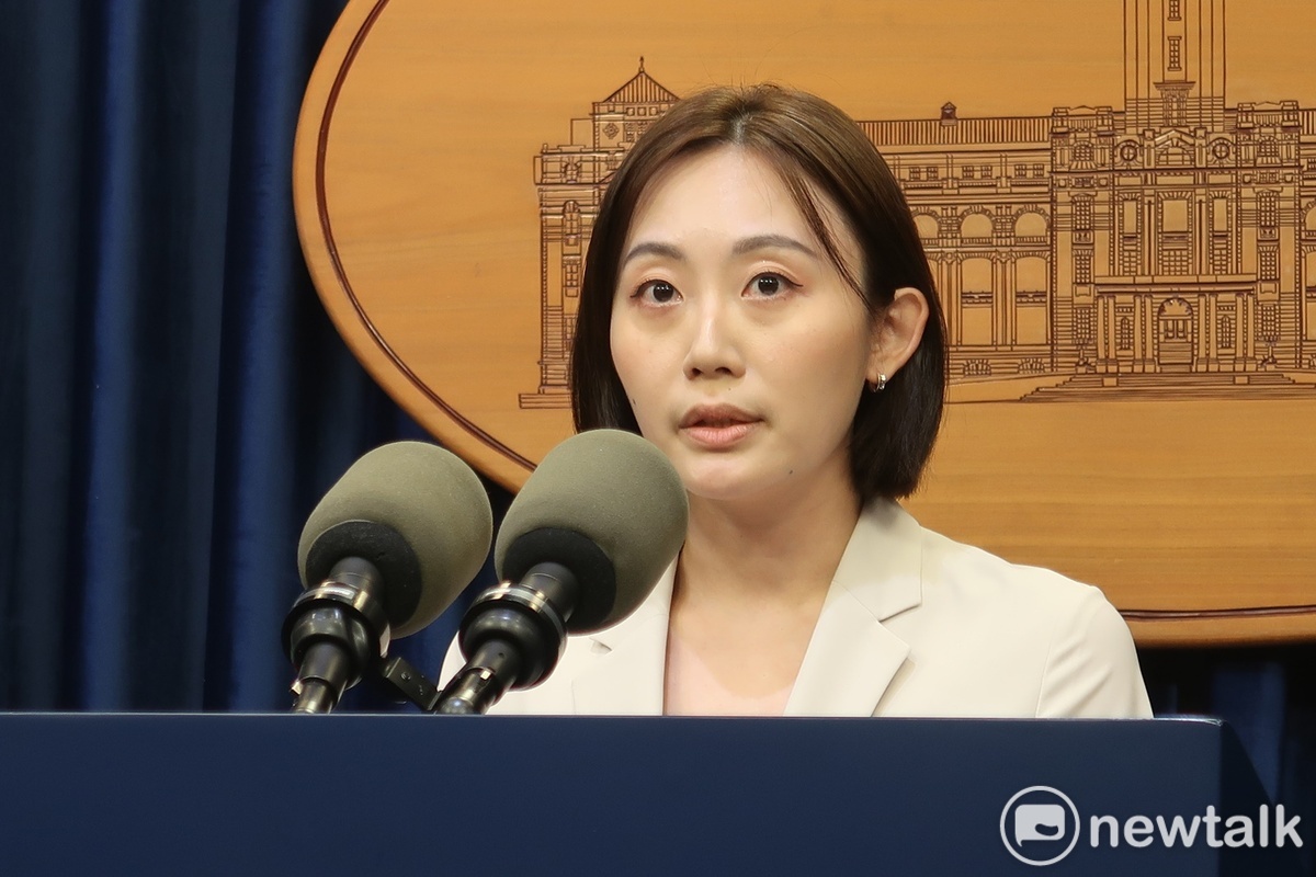 總統府發言人林聿禪。（資料照片） 圖：林朝億/攝