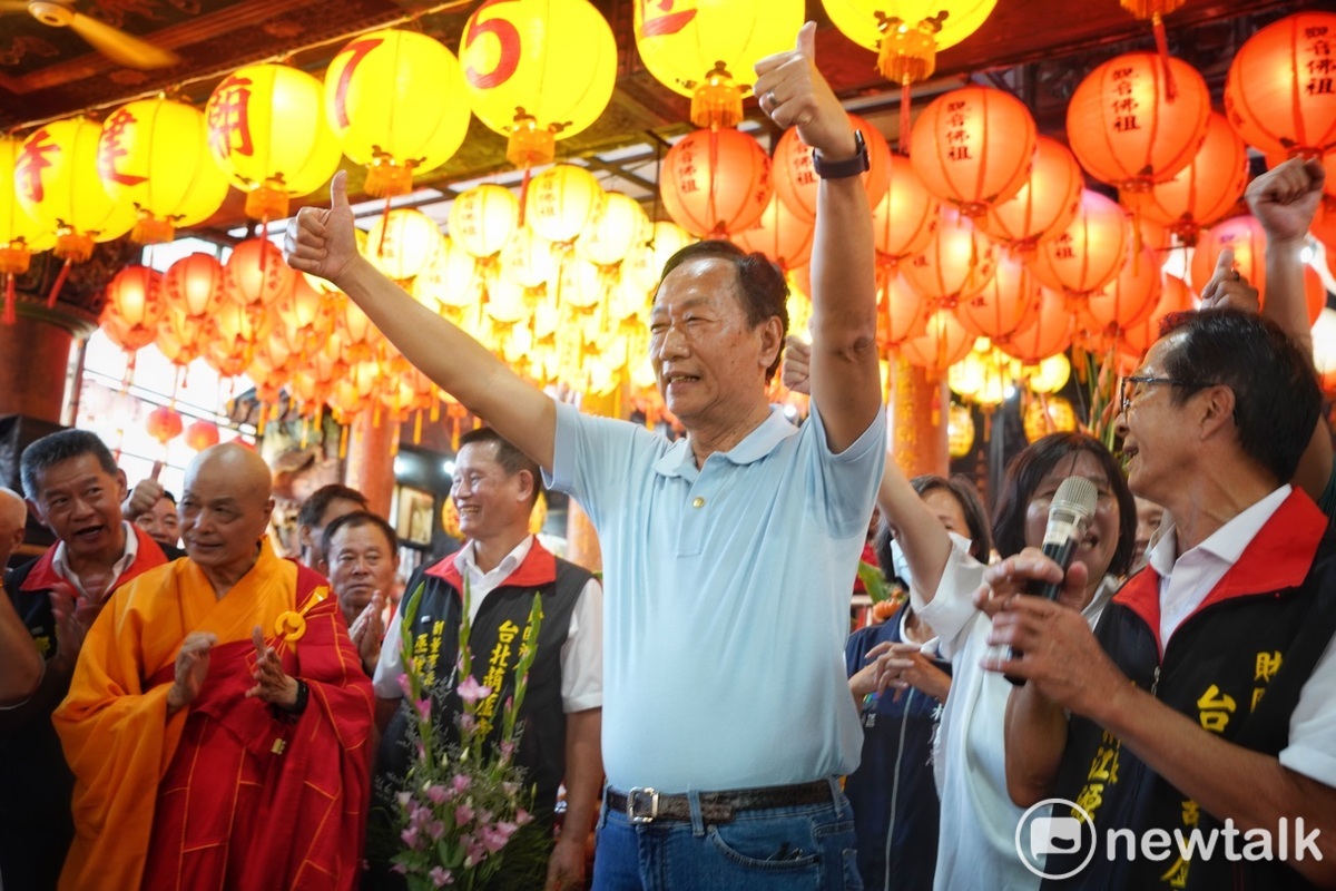 鴻海創辦人郭台銘。 圖：張良一/攝