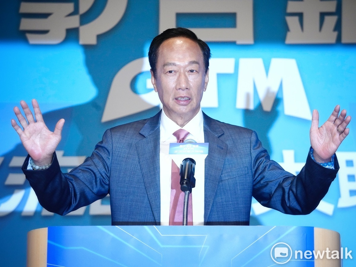 鴻海創辦人郭台銘。 圖：張良一/攝（資料照）
