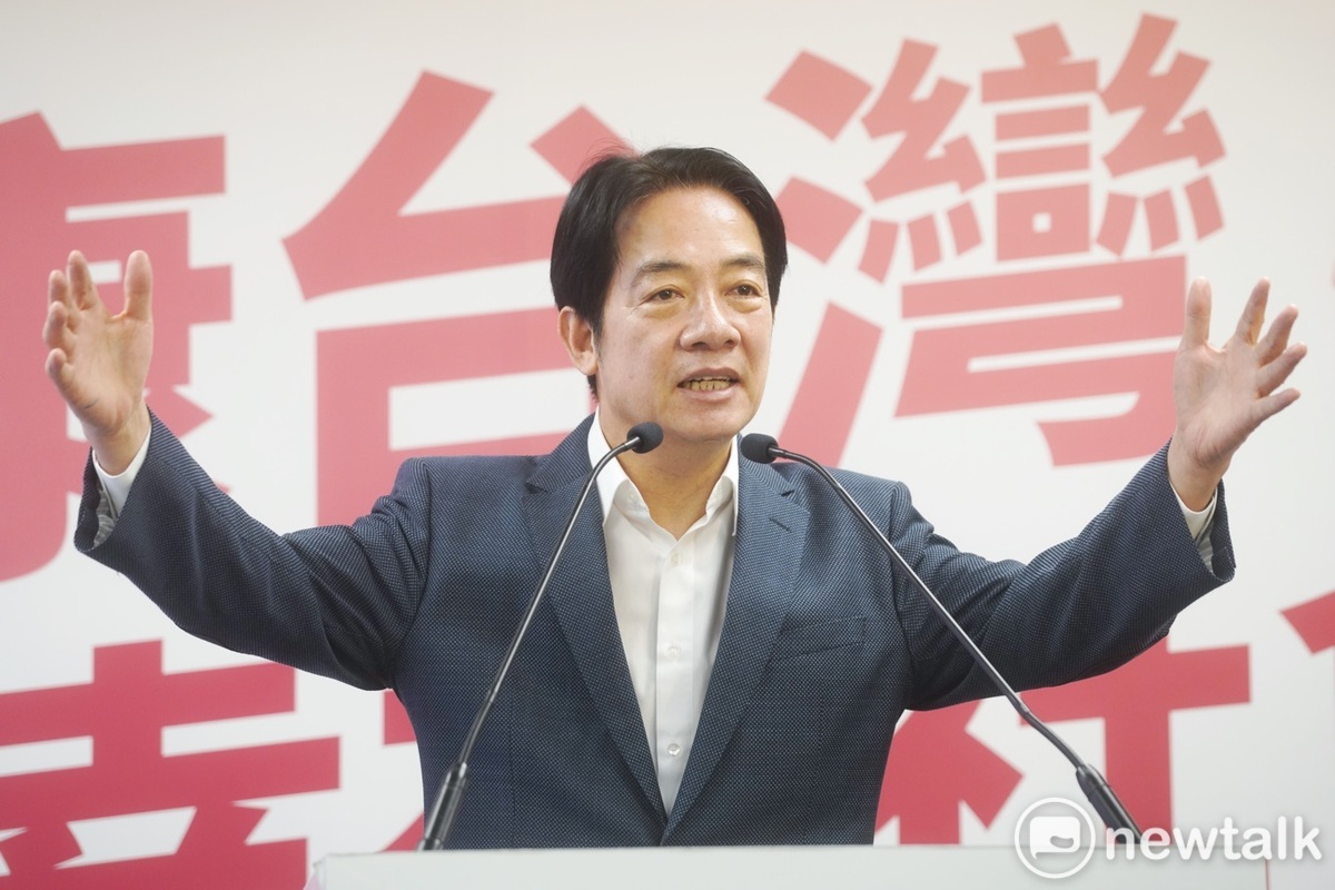 民進黨總統參選人賴清德。 圖：張良一/攝(資料照片)