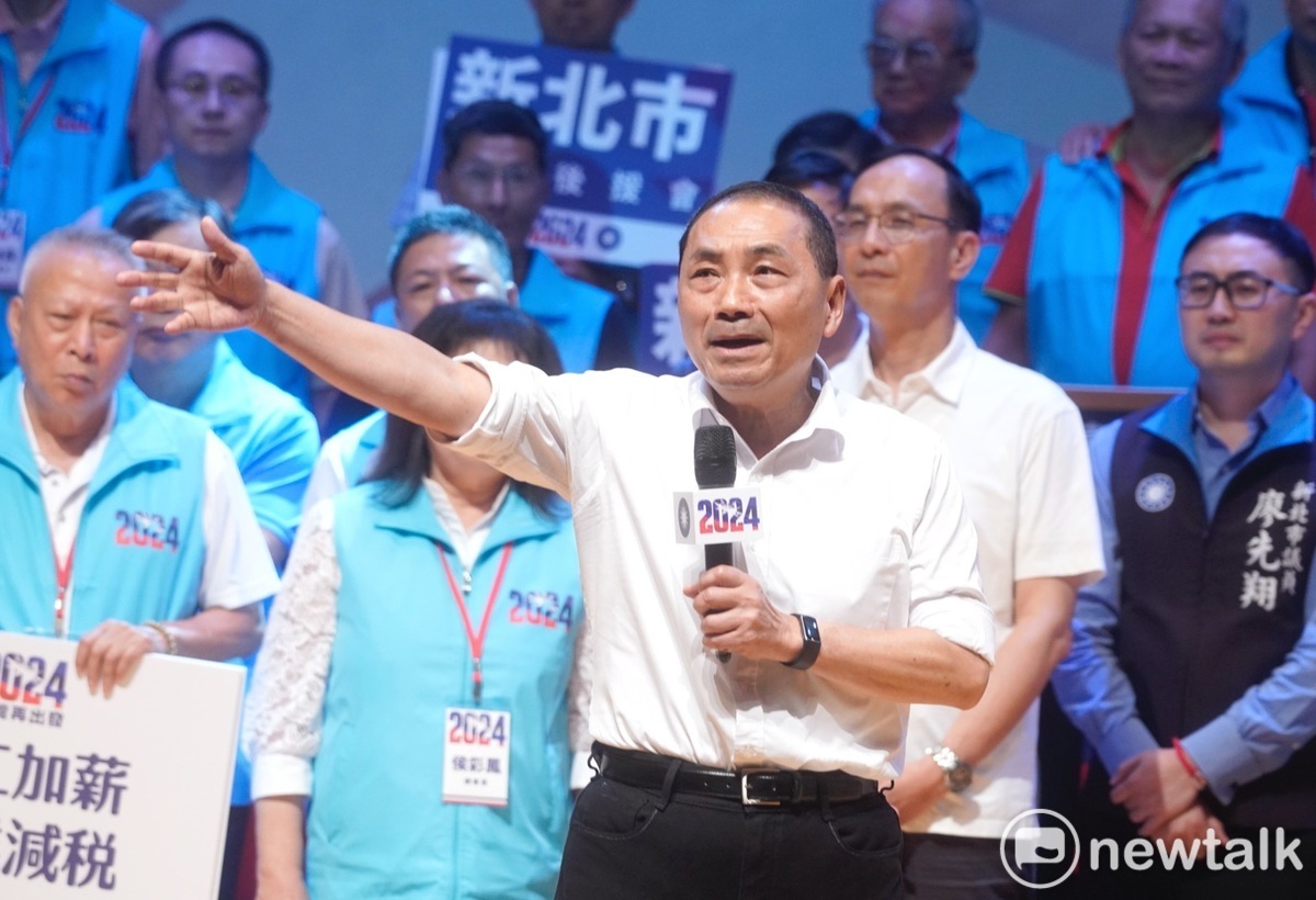國民黨總統參選人侯友宜。 圖：張良一 / 攝（資料照）
