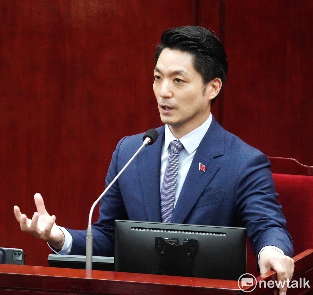台北市長蔣萬安。 圖：張良一 / 攝（資料照）