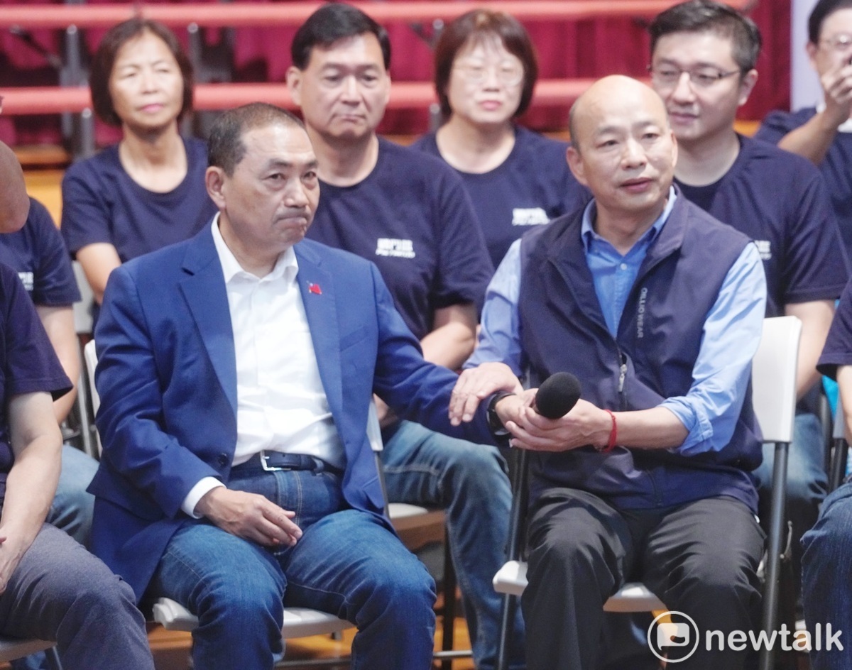 藍營仍期待高雄前市長韓國瑜擔任侯友宜的2024總統大選搭檔。 圖：張良一/攝（資料照）