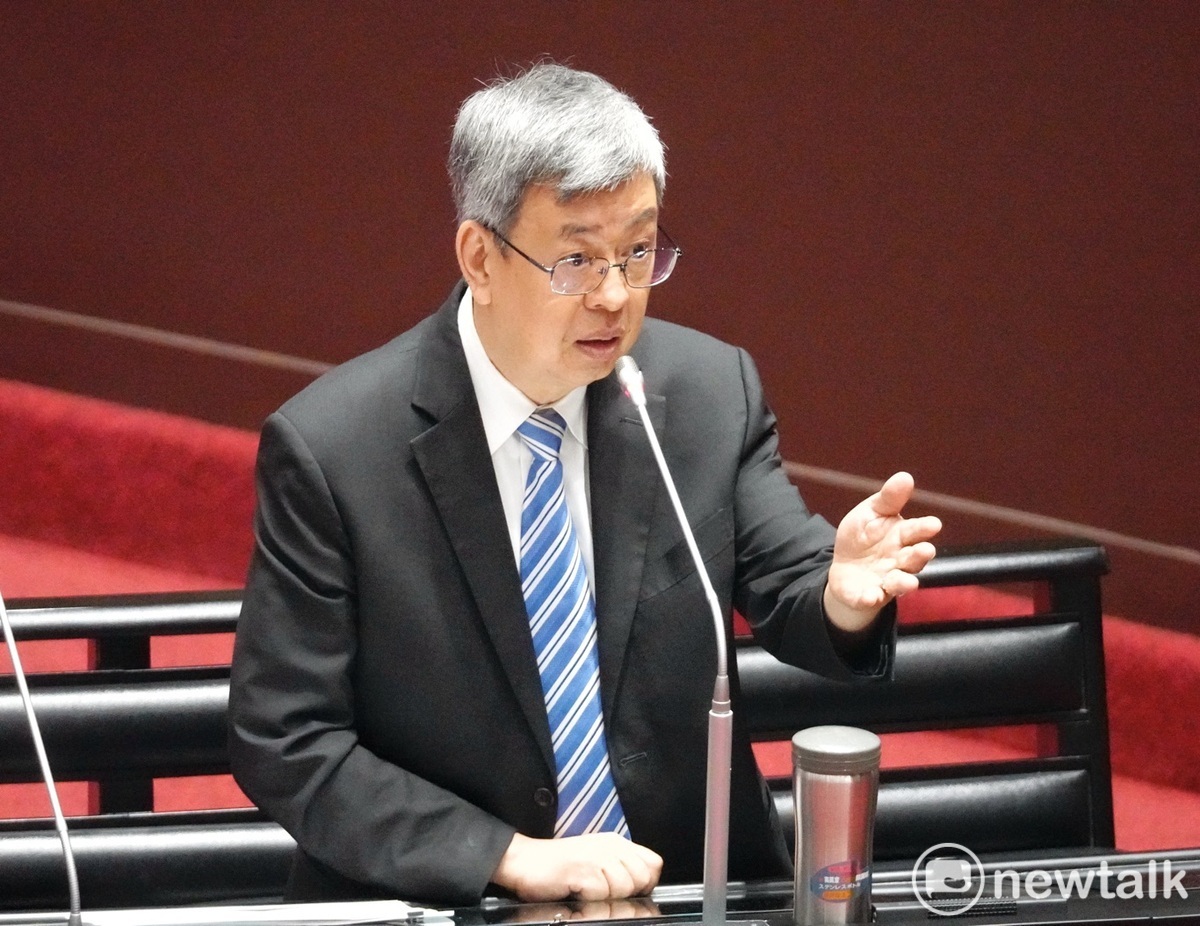 行政院長陳建仁在立院院會備詢。 圖：張良一/攝（資料照）