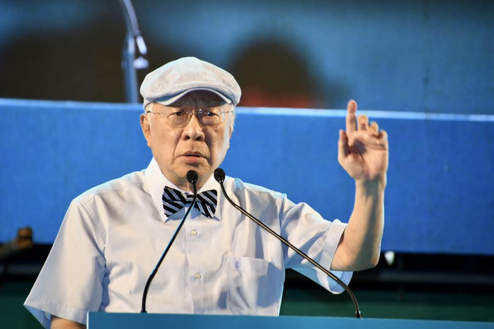 高雄市第六選區立法委員參選人郭倍宏競選總部成立大會，他說，明年初選舉有三個觀察指標，賴清德、馬文君、郭倍宏，其中馬文君和郭倍宏是對照組。 圖:邱萬興拍攝(資料照)