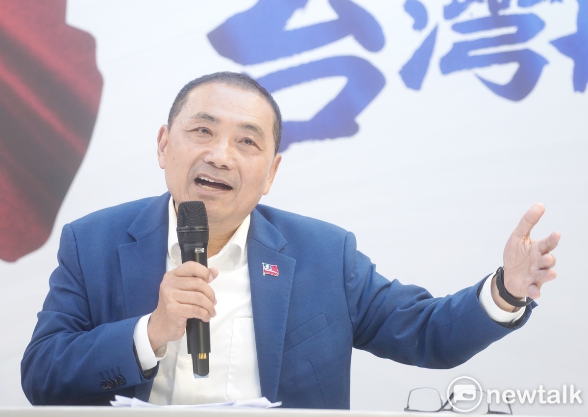 國民黨總統參選人侯友宜。 圖：張良一/攝