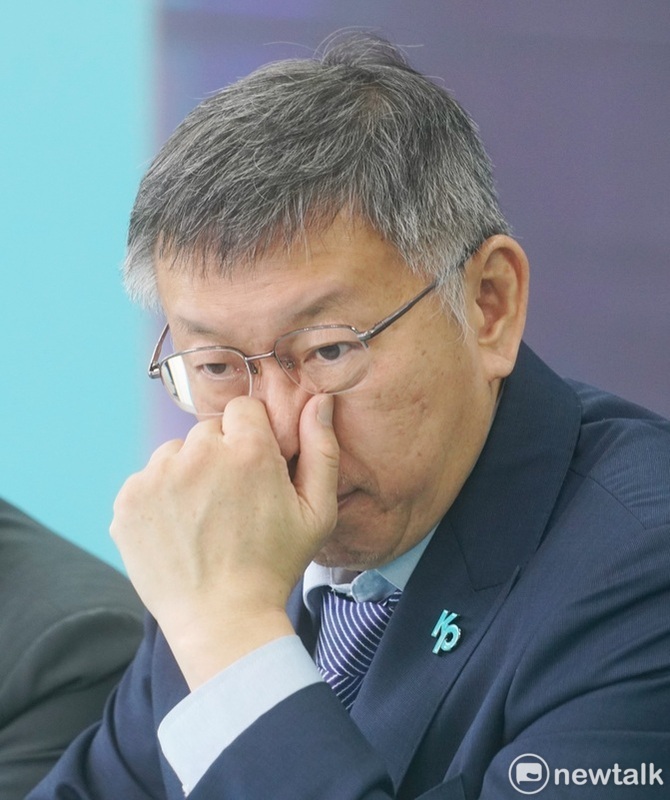 台灣民眾黨總統參選人柯文哲。 圖：張良一 / 攝（資料照片）