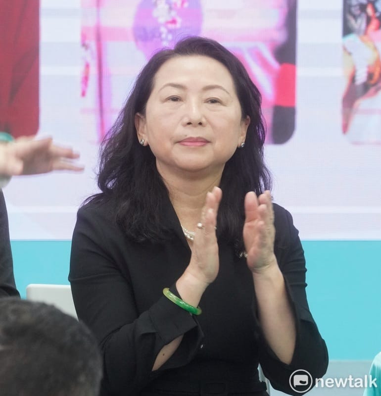 內定民眾黨新住民委員會主委徐春鶯。 圖：張良一 / 攝