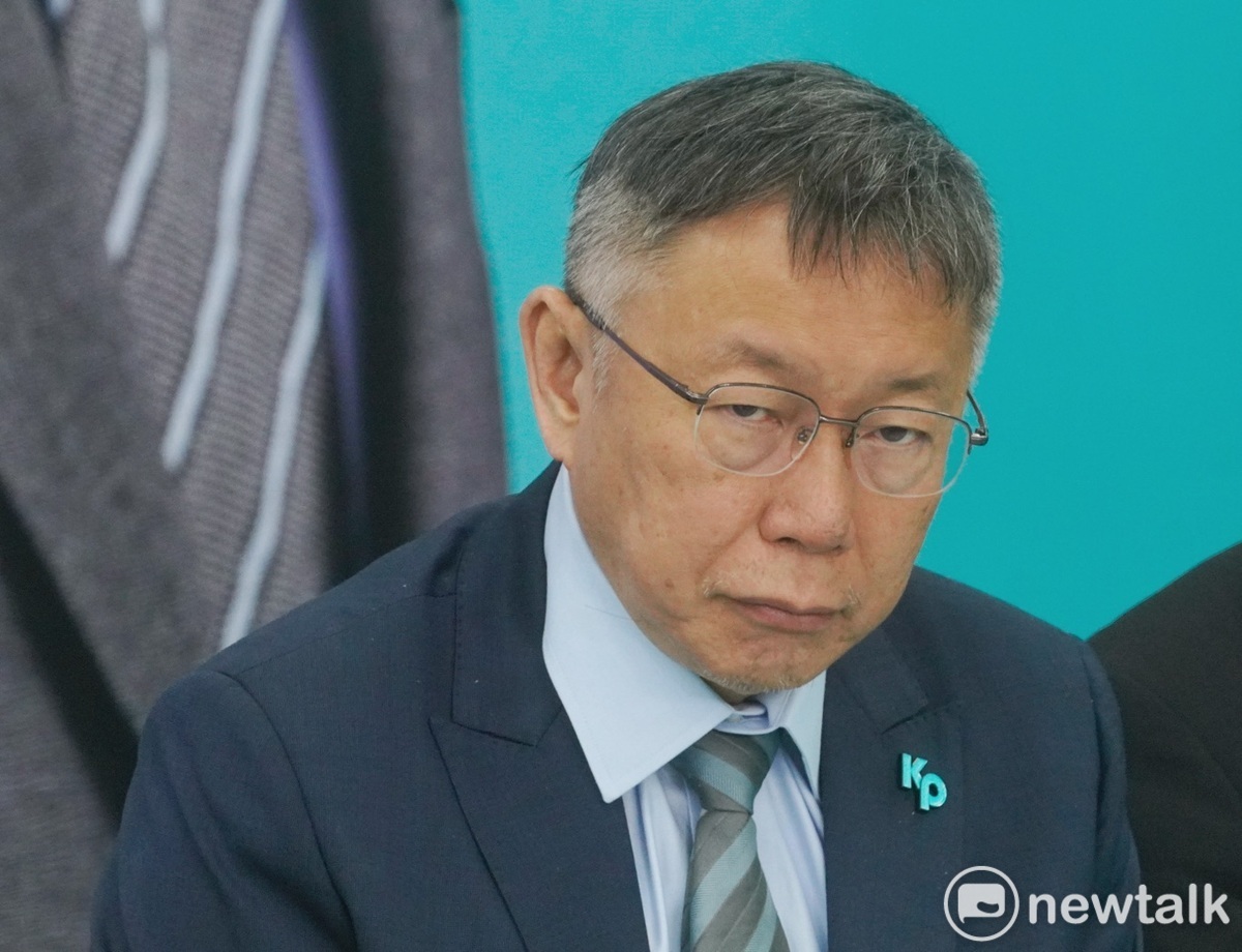 民眾黨總統候選人柯文哲。 圖：張良一 / 攝（資料照）
