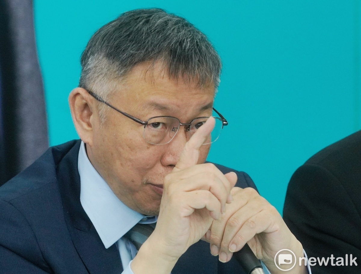 民眾黨總統侯選人柯文哲。 圖：張良一攝（資料照）