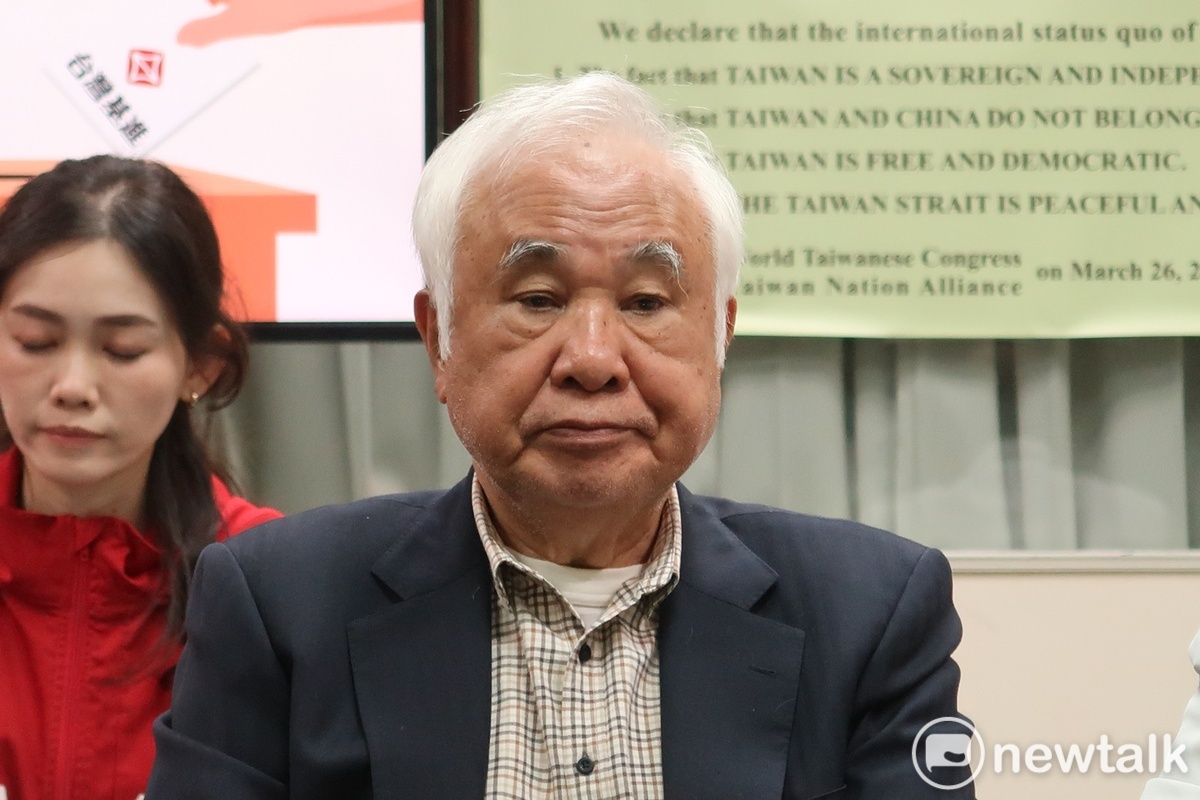 總統府資政姚嘉文 圖：林朝億/攝