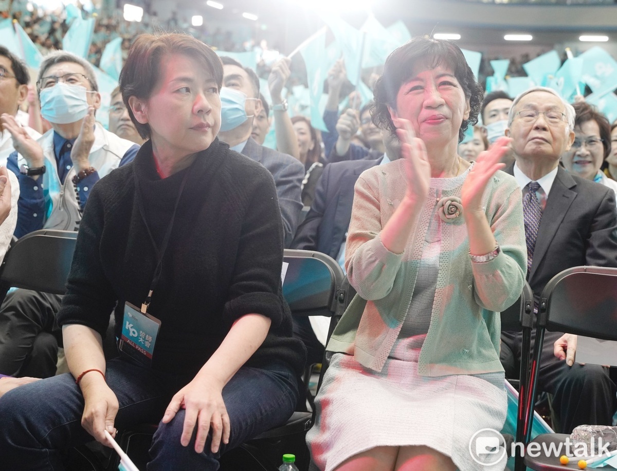 據透露，柯文哲的第一大派系是柯媽媽、第二大派系是黃珊珊（左）、第三派大派系是陳佩琪（右），剩下的都不重要。 圖：張良一/攝 （資料照）