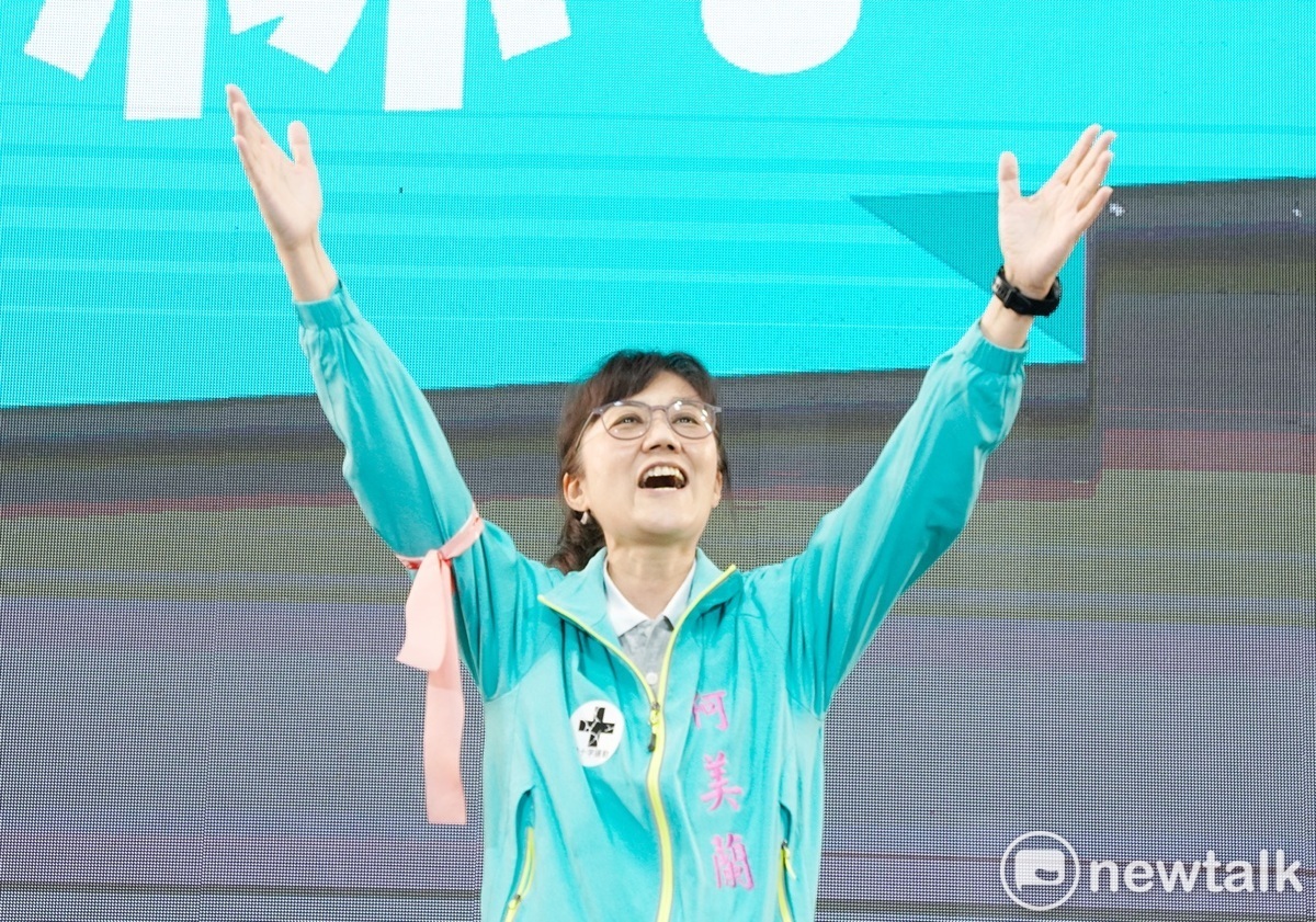 柯美蘭表示，父親剛開始並不希望孩子從政，但現在兩個都去了，也漸漸願意將孩子貢獻給國家。說到這裡，她一度哽咽。 圖：張良一/攝（資料照）