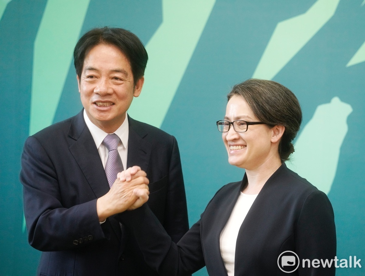 時代力量表示，肯定蕭美琴擔任駐美代表時期在主權外交表現，樂見優秀外交人才將國際經驗帶回台灣。 圖：張良一/攝