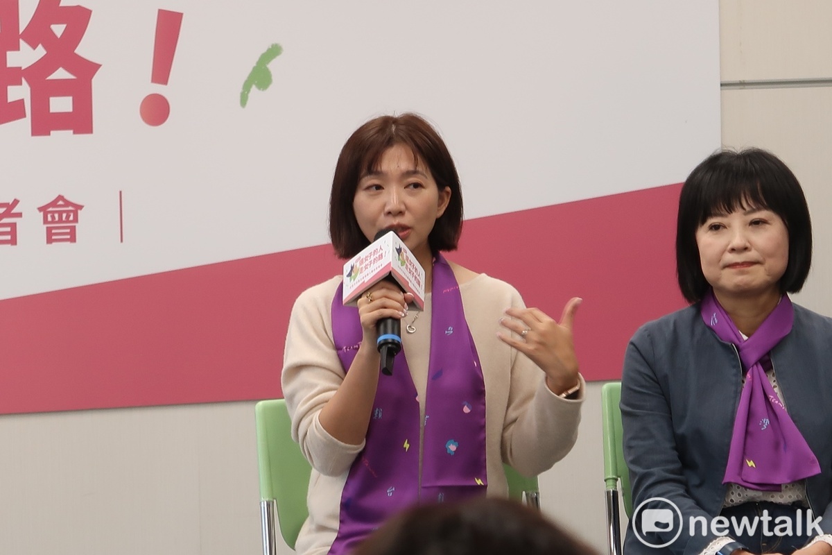 還我特色公園行動聯盟理事長張雅琳。 圖：林朝億/ 攝