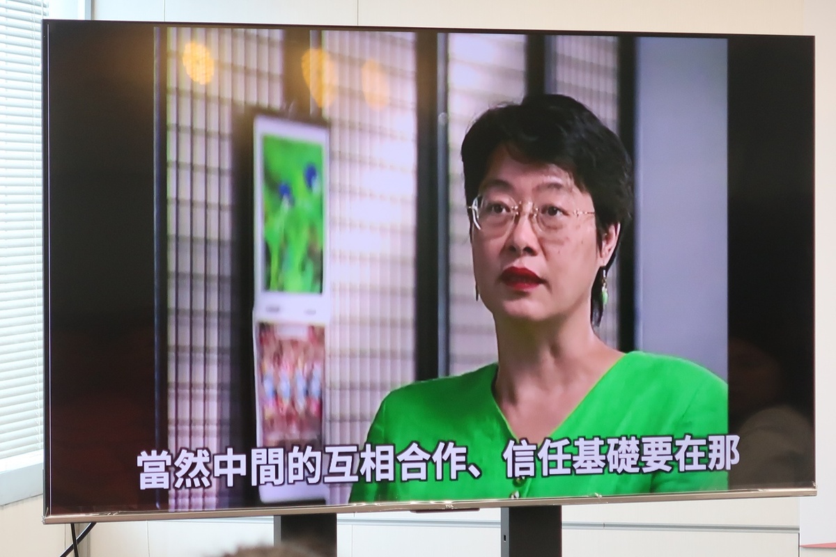 已過民進黨婦女部主任彭婉如（翻拍自民進黨紀錄片） 圖：林朝億/翻攝