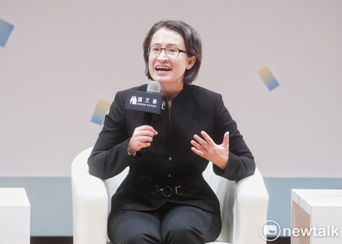 民進黨副總統候選人蕭美琴。 圖：張良一/攝（資料照）