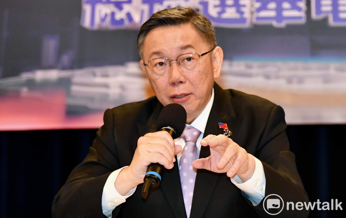 民眾黨總統候選人柯文哲。 圖：張良一 / 攝（資料照）