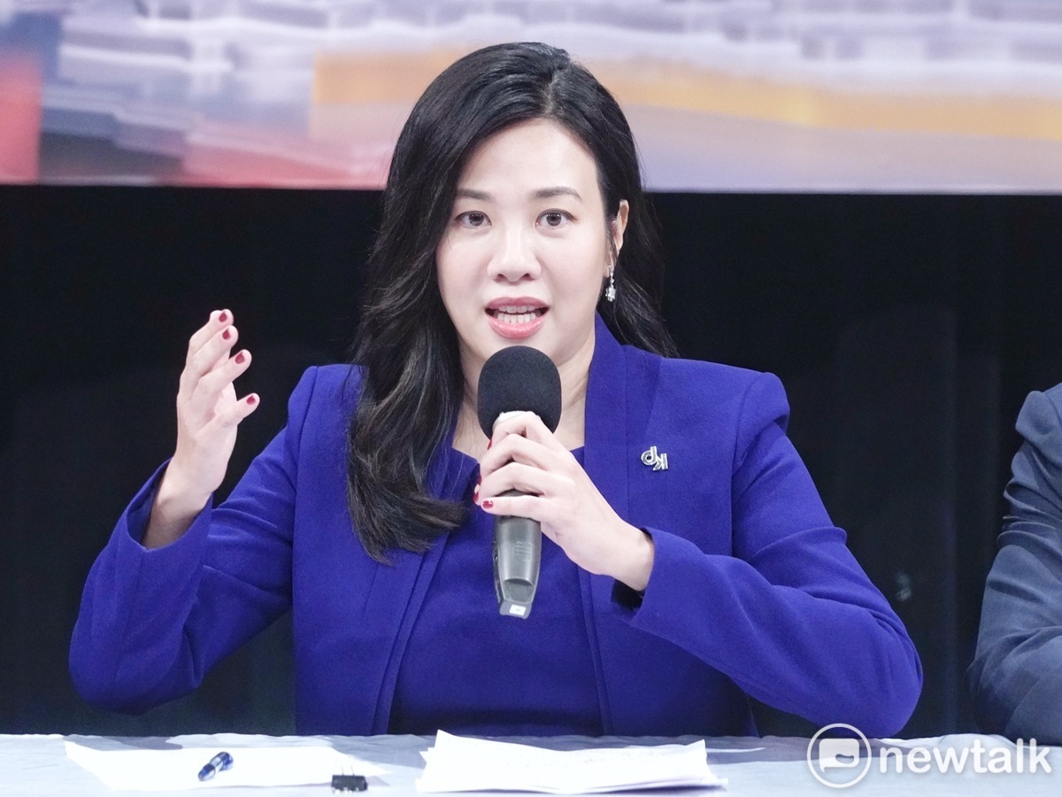 民眾黨副總統候選人吳欣盈。 圖：張良一 / 攝（資料照）
