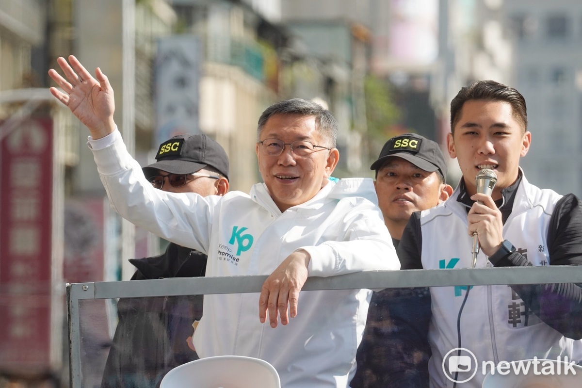 民眾黨總統候選人柯文哲發言持續引發論戰。 圖：張良一/攝