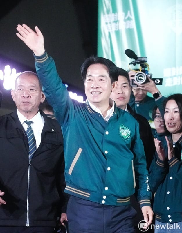 針對總統選舉補助款，賴清德表示， 1/3繳回黨部，其餘全數捐出。  圖：張良一／攝