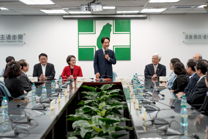 總統當選人賴清德23日將赴立院，主持民進黨立法院黨團的新科立委共識營。 圖：民進黨提供