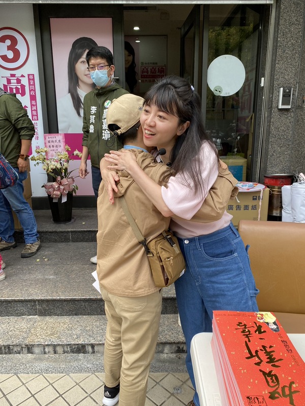 高嘉瑜連任失利後仍持續勤走基層，現在更是對2026選舉表態。 圖：高嘉瑜辦公室提供（資料照）