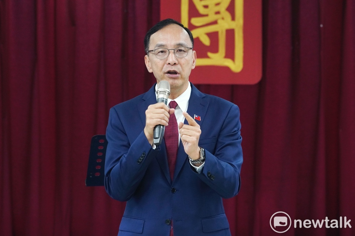 國民黨主席朱立倫。 圖：張良一 / 攝（資料照）
