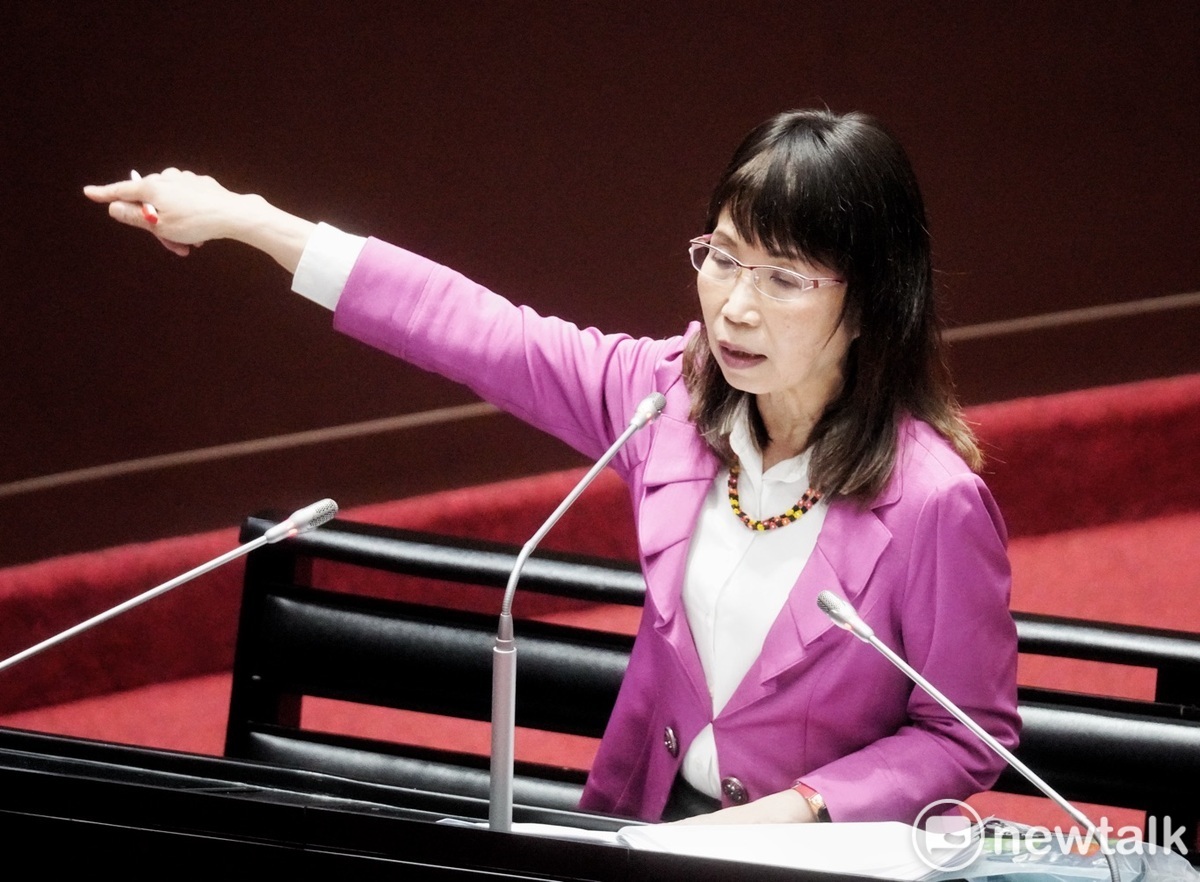 台灣民眾黨立委陳昭姿 圖：張良一 / 攝（資料照）