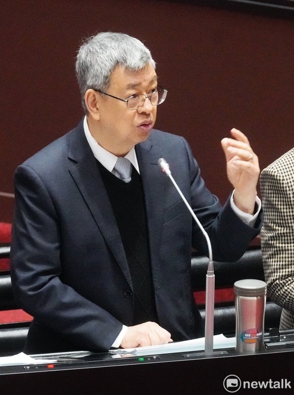 行政院長陳建仁在立院院會備詢。 圖：張良一 / 攝（資料照）