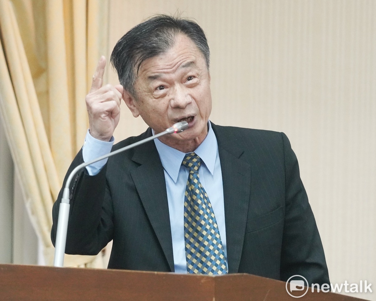 陸委會主委邱太三在內政委員會備詢。 圖：張良一/攝
