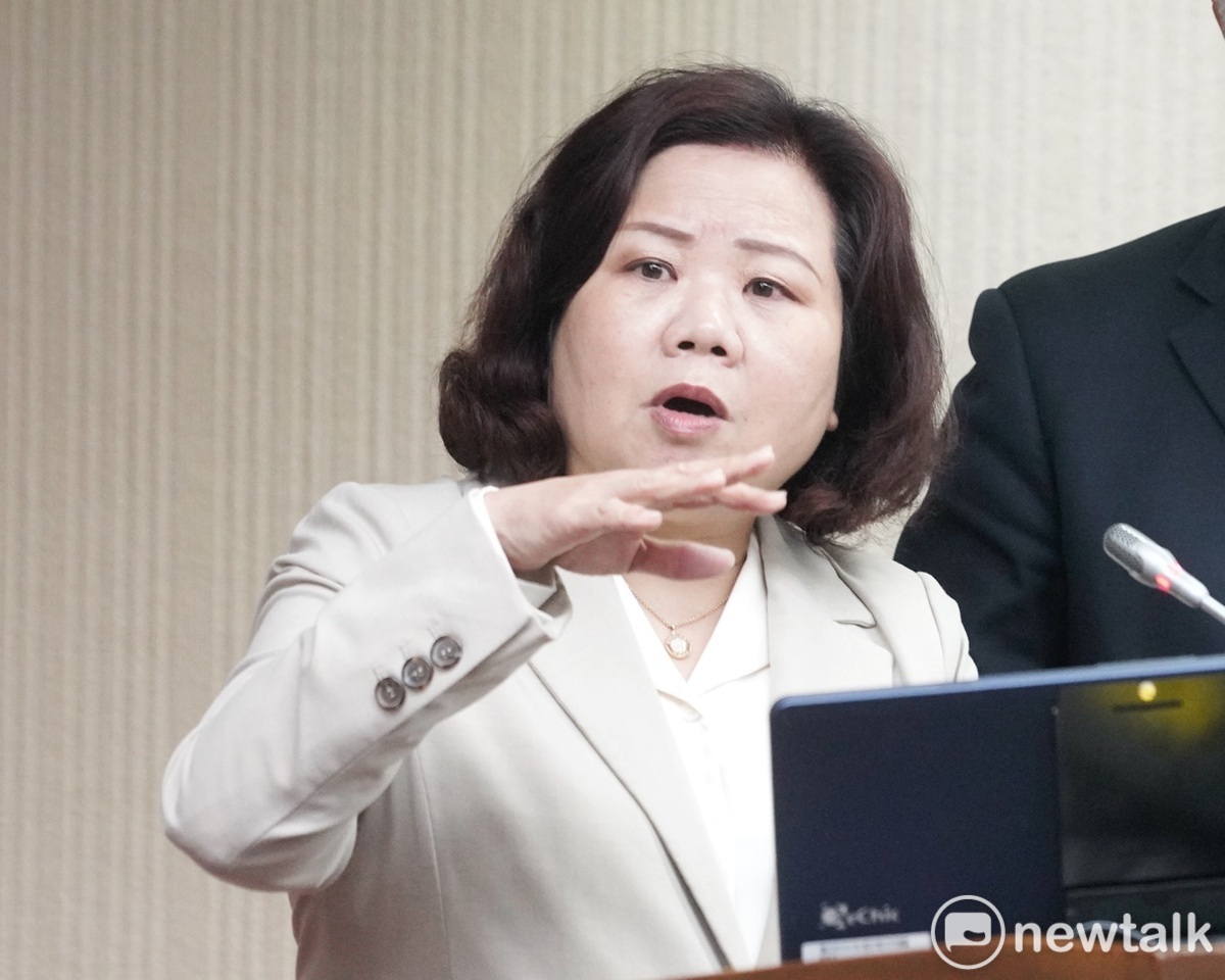 勞動部長許銘春在立院社福及衛環委員會備詢。 圖：張良一／攝（資料照）