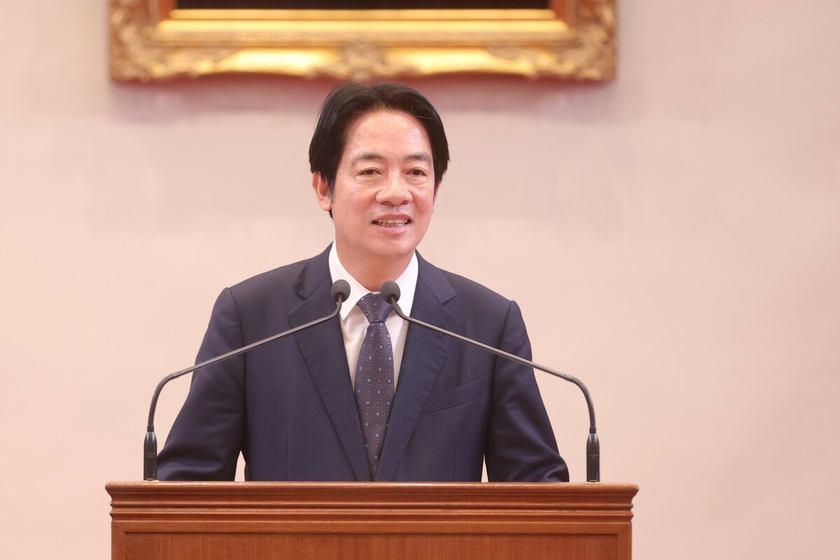 賴清德獲選《時代雜誌》2024年百大最具影響力人物。 圖：總統府提供