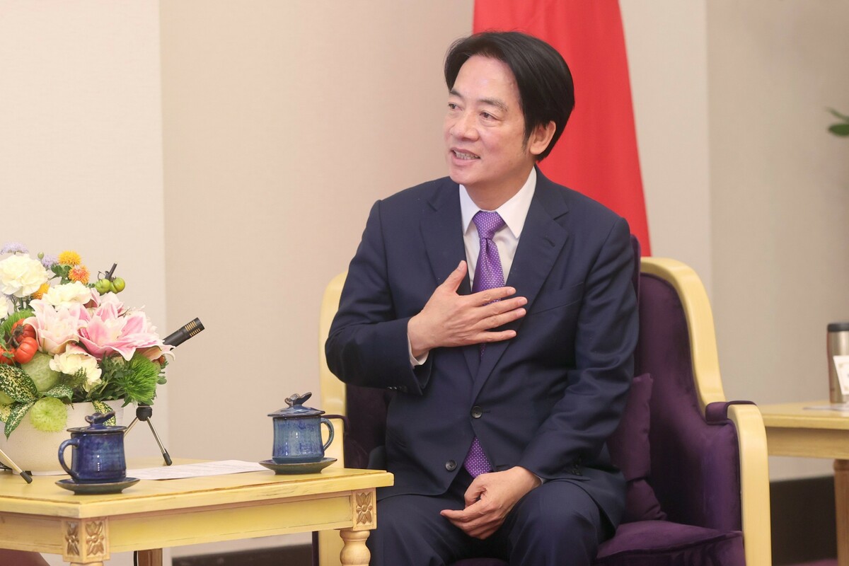 賴清德獲選《時代雜誌》2024年百大最具影響力人物。 圖：總統府提供