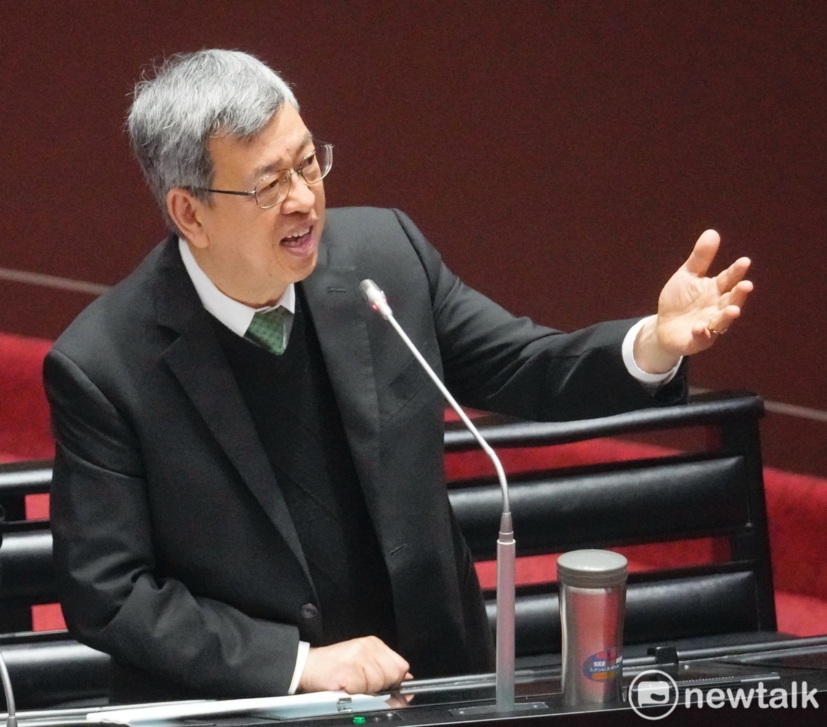 行政院長陳建仁。 圖：張良一/攝（資料照）