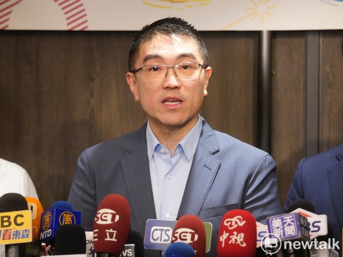 基隆市長謝國樑出席北北基桃市長層級會議後，回答媒體提問。 圖：張良一 / 攝(資料照)