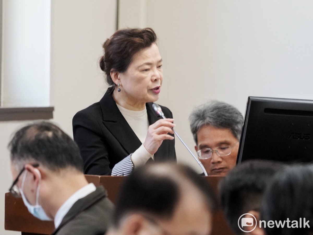 王美花表示如果電價不調漲會影響台電財務且會影響供電。 圖：張良一/攝（資料照）
