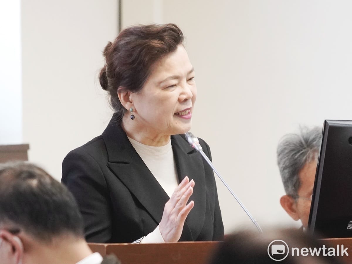 經濟部長王美花在立院經濟委員會備詢。 圖：張良一/攝