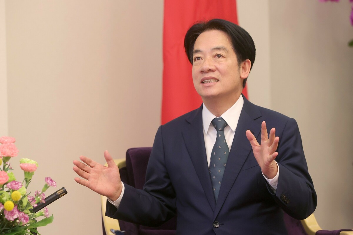賴清德獲選《時代雜誌》2024年百大最具影響力人物。 圖：總統府提供