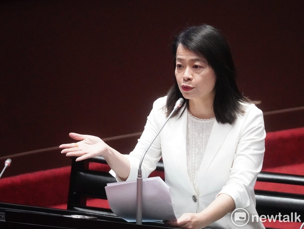 國民黨立委許宇甄。 圖：張良一／攝（資料照）