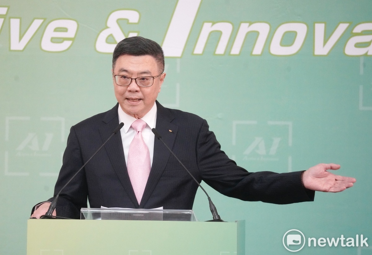 準閣揆卓榮泰公佈第三波內閣名單。 圖：張良一/攝