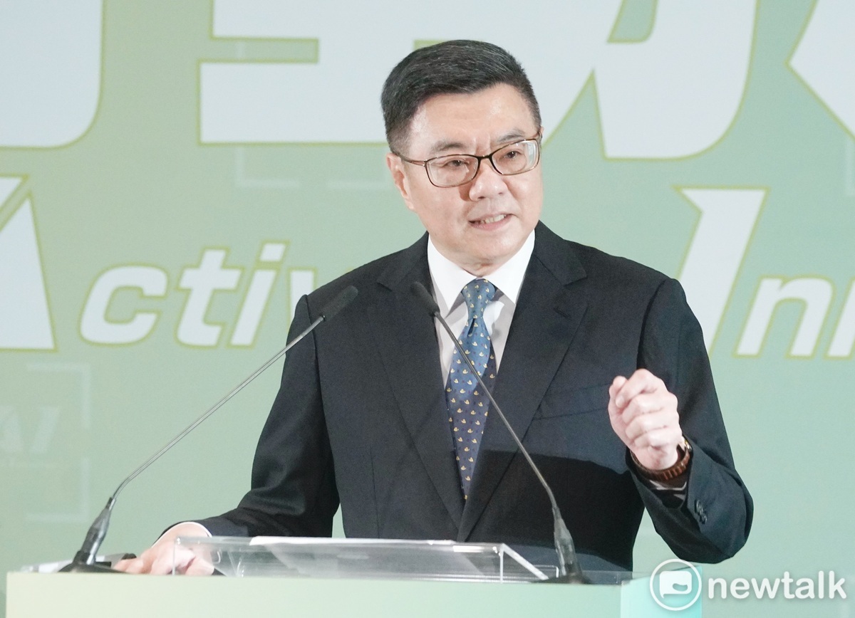 準閣揆卓榮泰公佈第三波內閣人事。 圖：張良一/攝