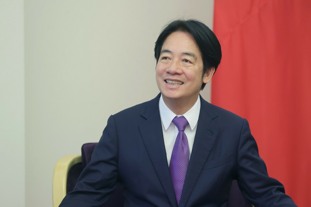 賴清德盼兩岸重視珍惜彼此的善意，由兩岸執政黨負責任的展開良性對話。 圖：總統府提供