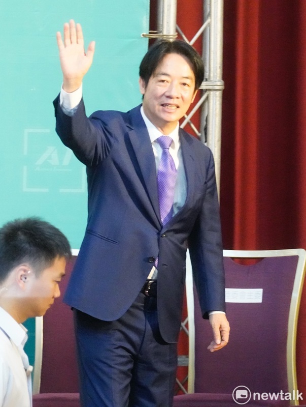 賴清德舉行記者會，公佈新政府國安外交團隊人事。 圖：張良一/攝
