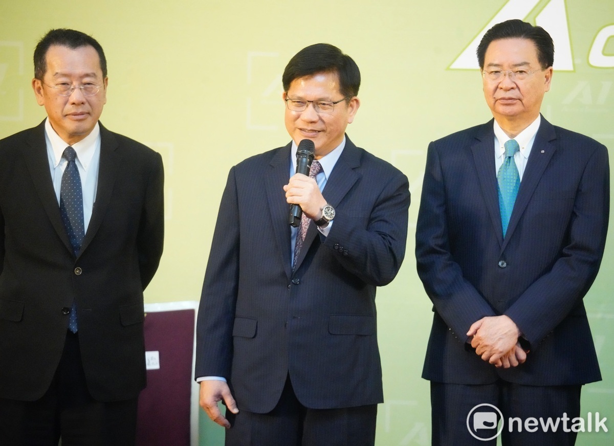 林佳龍與顧立雄、吳釗燮都將是賴政府國安團隊要角。 圖：張良一攝